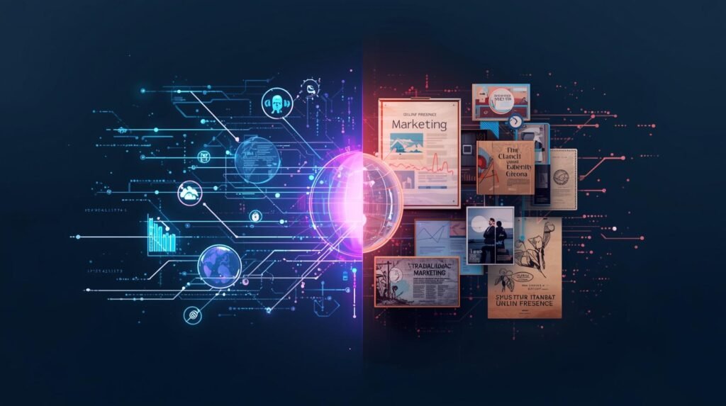 Online Presence vs Traditional Marketing