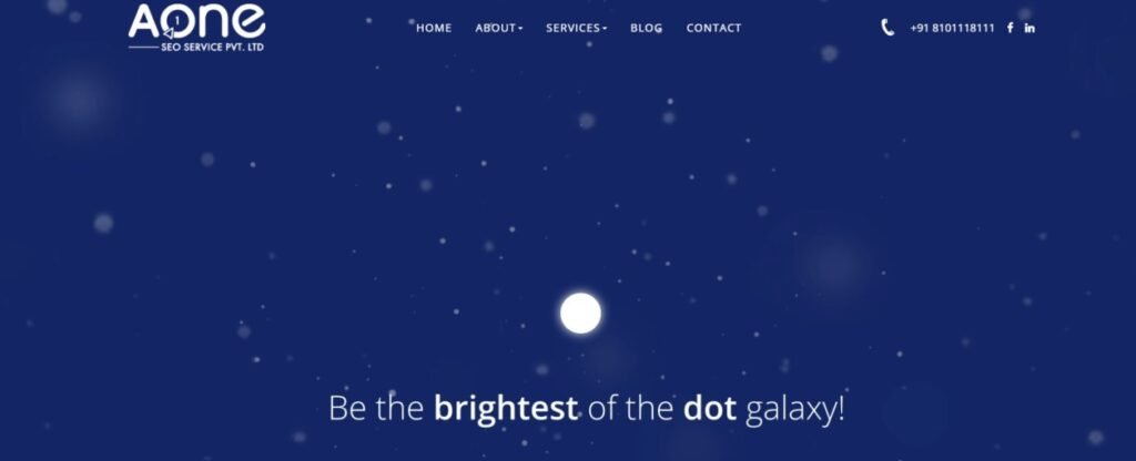 aone SEO Service​ website