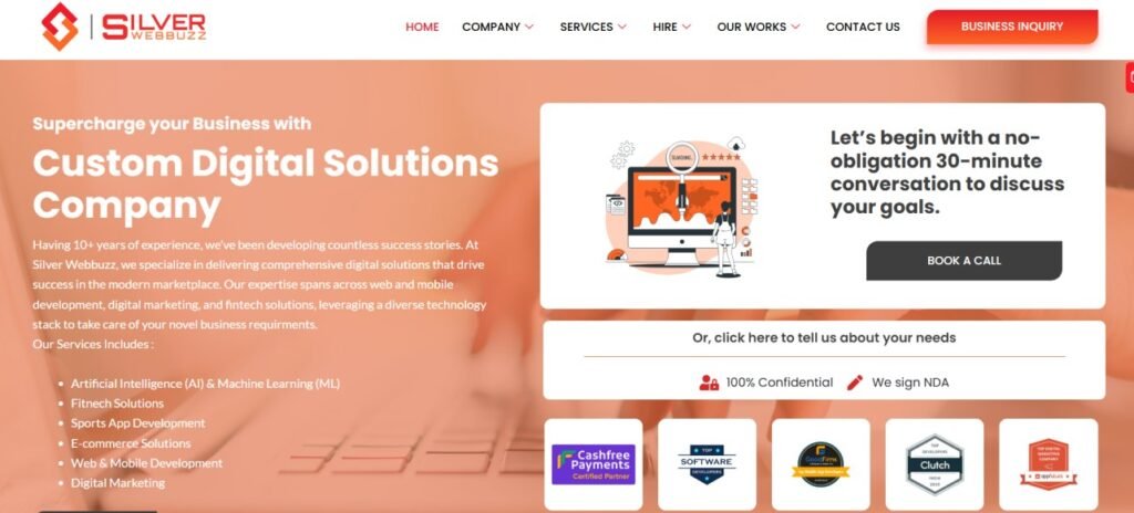 Silver WebBuzz website