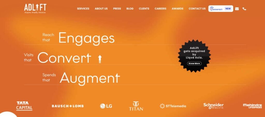 7. AdLift agency india